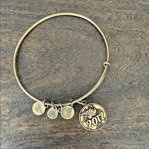 Alex & Ani Disney 2017 Sorcerer Mickey Gold Bracelet
